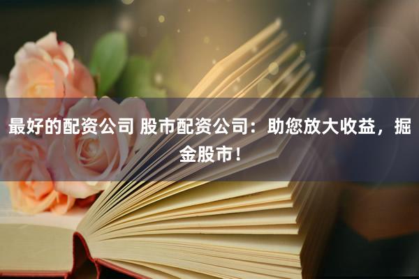 最好的配资公司 股市配资公司：助您放大收益，掘金股市！